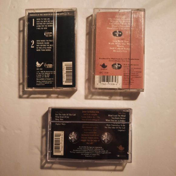 3 Vintage Steven Curtis Chapman Cassettes - Inspirational Music Collection - Picture 3 of 8